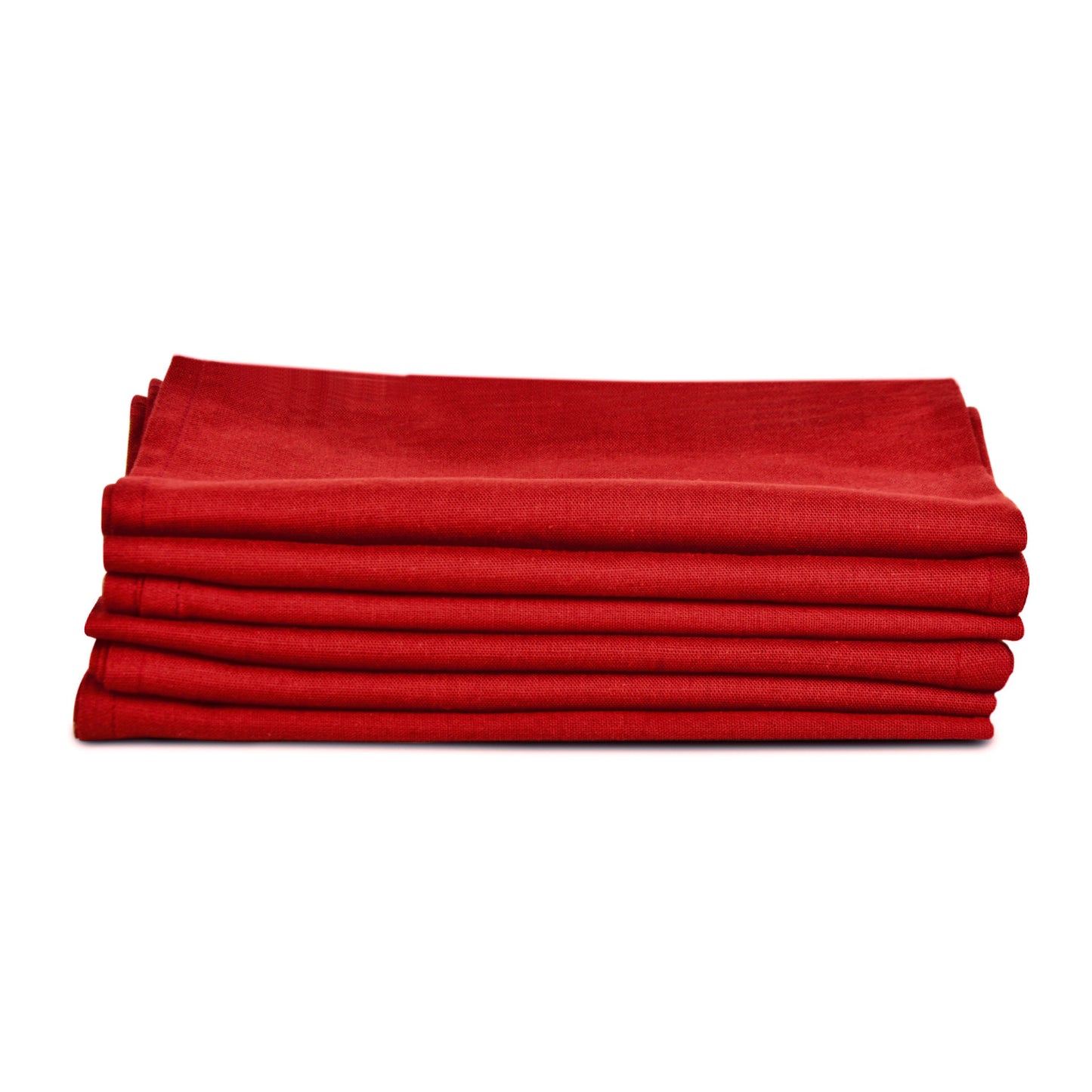 Stylemyway Dining Table Premium Cotton Table Napkin (Set of 6 , L x B – 17 x 17 inch , Maroon) - View 5