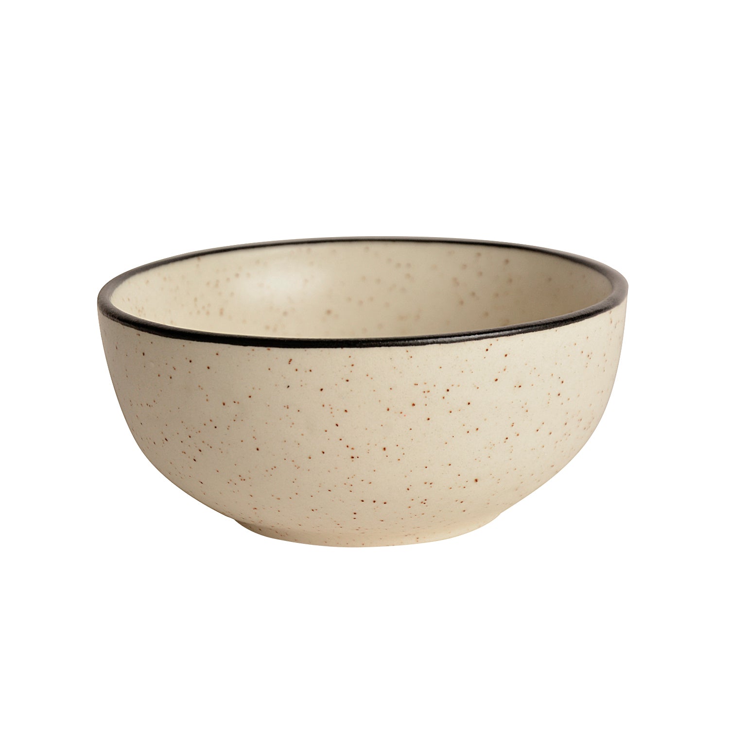 Ceramic Matt Finish Serving Bowls (200 ml , Set of 6, White) - View 5