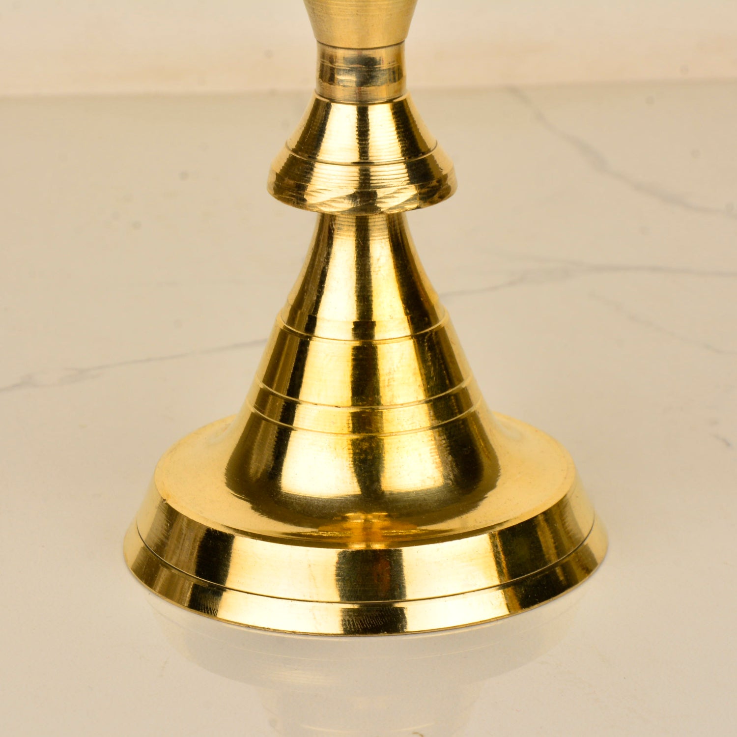 Premium Brass Panchmukhi Standing Diya (Height – 11 Inches, 680 gm) - View 5