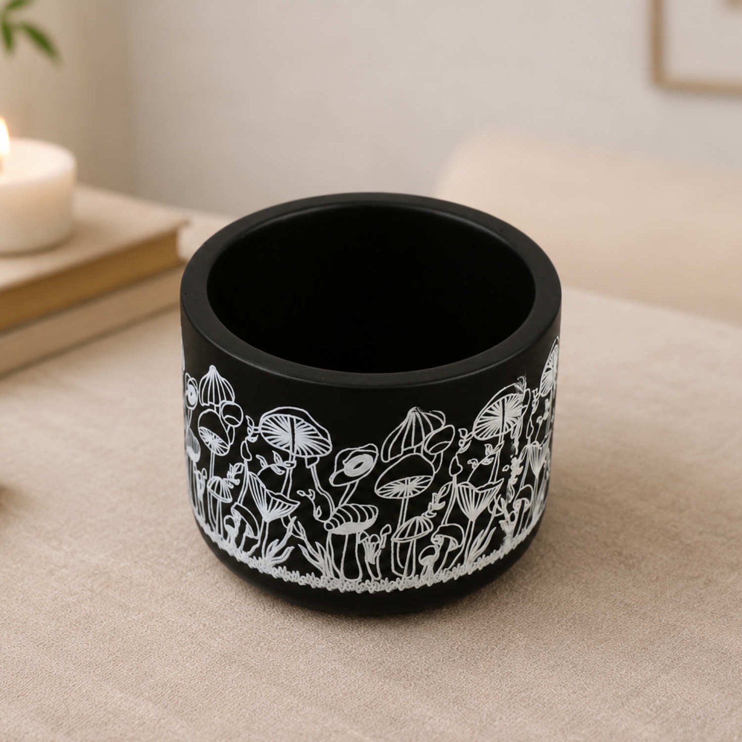 Hand Painted Terracotta Planter Pot