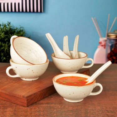 Buy 700ML Maggi & Soup Bowl Set With Spoon